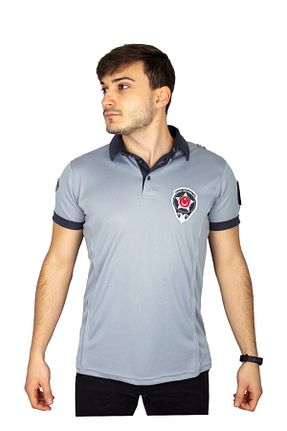 تیشرت طوسی مردانه رگولار Safari - کد 335928899