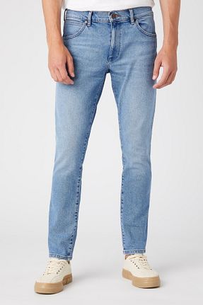شلوار جین آبی مردانه پاچه تنگ Wrangler - کد 308395990