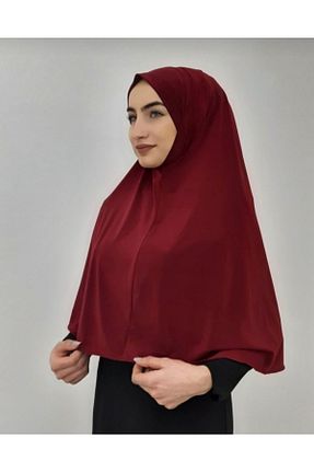 روسری زرشکی پلی استر Genel Markalar - کد 309037632