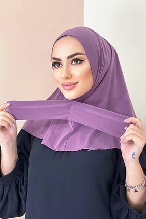 کلاه شنای حجاب بنفش زنانه erasra class - کد 308104629