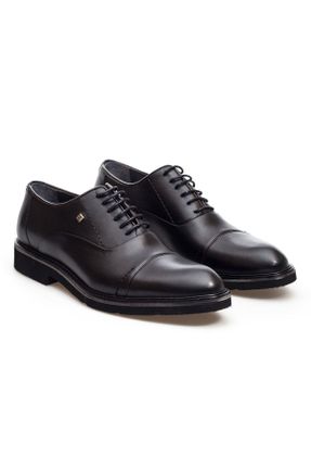 کفش کلاسیک مشکی مردانه چرم طبیعی کد 38118938