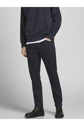 شلوار جین مشکی مردانه پاچه تنگ Jack & Jones - کد 308895979