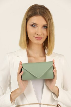 کیف مجلسی سبز زنانه چرم مصنوعی efnanstore - کد 309738306