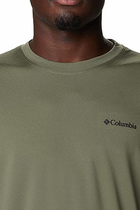 تیشرت اسپرت سبز مردانه رگولار Columbia - کد 94039003