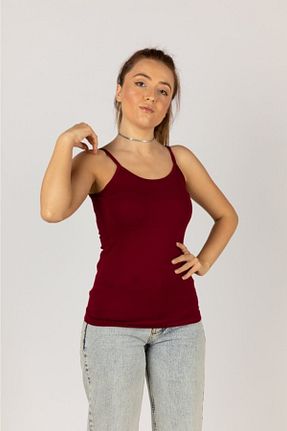 بادی زرشکی زنانه پنبه ای YNCUNDERWEAR - کد 309808930