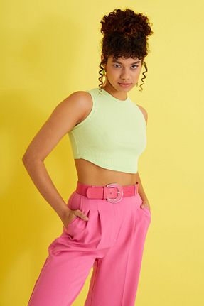 بلوز سبز زنانه ساده Bukamiss - کد 310188715