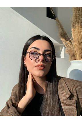عینک آفتابی سرمه ای زنانه UV400 LOOKUP NEW - کد 309099921