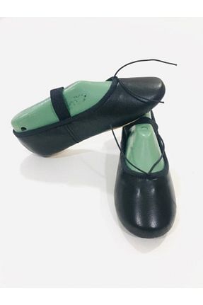 بابت مشکی زنانه چرم خالص Yıldız Bale Kostüm ve Spor Ürünleri - کد 73291437