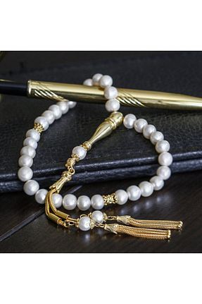 تسبیح سفید سنگ طبیعی Tesbihcibaba - کد 32943162