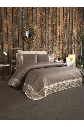 روتختی سایز بزرگ قهوه ای پلی استر Homeart - کد 42680372