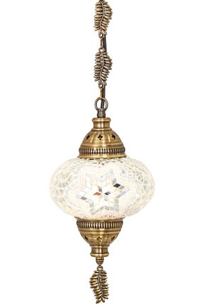لوستر متالیک شیشه Demmex - کد 42132468