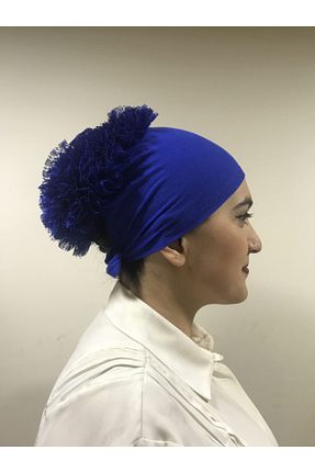 کلاه شنای حجاب سرمه ای زنانه Zamir - کد 38101178