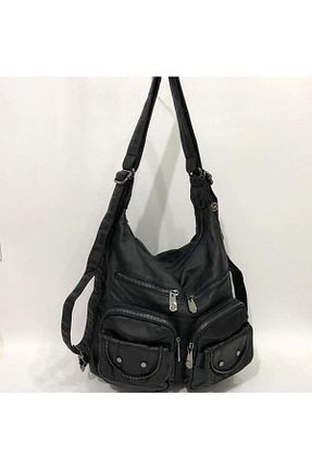 کوله پشتی مشکی زنانه ابعاد بزرگ Nas Bag - کد 43787024