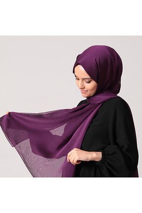 شال بنفش زنانه شیفون ipekistanbul - کد 58055712