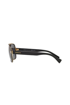 عینک آفتابی مشکی زنانه پلاریزه Versace - کد 73448689