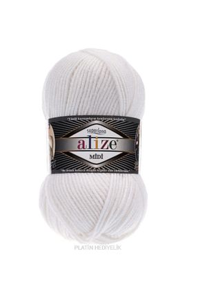 نخ بافندگی سفید Alize - کد 57733267