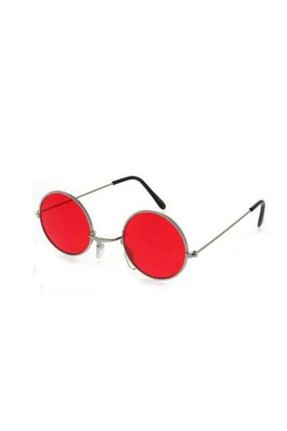 عینک آفتابی قرمز زنانه UV400 Genel Markalar - کد 48415547