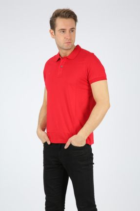 تی شرت قرمز مردانه رگولار پارچه ای کد 58108584
