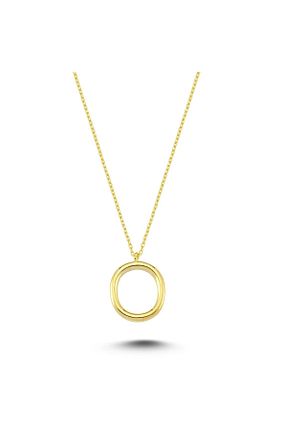 گردنبند نقره خاکی زنانه 925 عیار Genel Markalar - کد 164559005