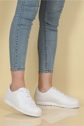 کفش اسنیکر سفید زنانه بند دار Puma - کد 311581149