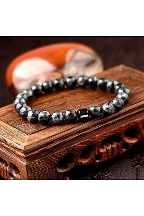 دستبند جواهر طوسی زنانه سنگ طبیعی Padore Accessory - کد 312388803