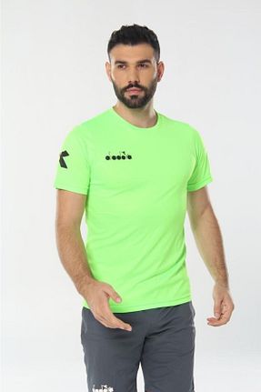 تیشرت اسپرت سبز مردانه رگولار Diadora - کد 311841508