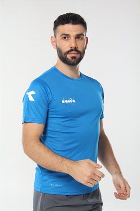 تیشرت اسپرت آبی مردانه رگولار Diadora - کد 311841608