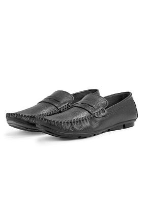 کفش کژوال مشکی مردانه چرم خالص Ducavelli - کد 311845249