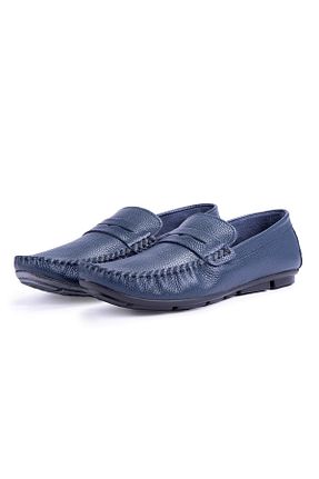 کفش کژوال سرمه ای مردانه چرم خالص Ducavelli - کد 311847093