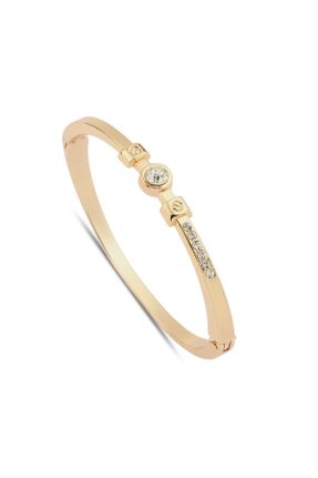 دستبند جواهر طلائی زنانه کد 227651601