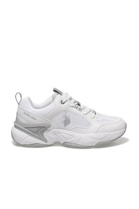 کفش اسنیکر سفید زنانه بند دار U.S. Polo Assn. - کد 312464052