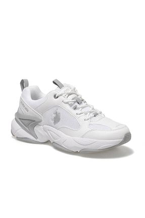 کفش اسنیکر سفید زنانه بند دار U.S. Polo Assn. - کد 312464052