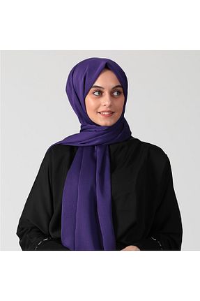 شال بنفش زنانه شیفون Levidor - کد 203670703
