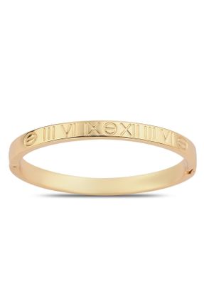 دستبند جواهر طلائی زنانه کد 47923837