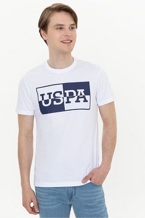 تیشرت سفید مردانه رگولار U.S. Polo Assn. - کد 273846738