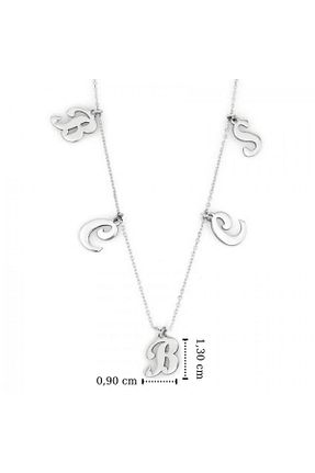 گردنبند نقره زنانه 925 عیار Altınmarketim - کد 193799277