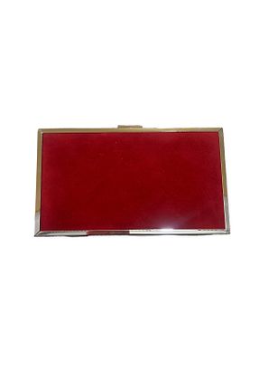 کیف مجلسی زرشکی زنانه چرم لاکی MODA - کد 313762683