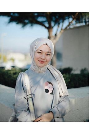 شال نباتی زنانه پنبه ای HİLLSCARF - کد 96309793