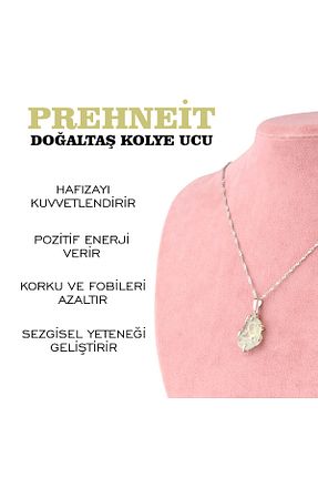 گردنبند جواهر سبز زنانه سنگ OSMANLI DEĞERLİ TAŞ - کد 314119133