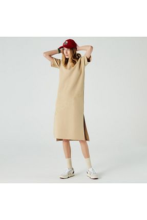 لباس بژ زنانه بافتنی Lacoste - کد 313464646