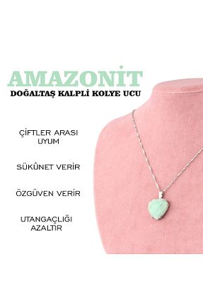 گردنبند جواهر سبز زنانه سنگ طبیعی OSMANLI DEĞERLİ TAŞ - کد 313498238