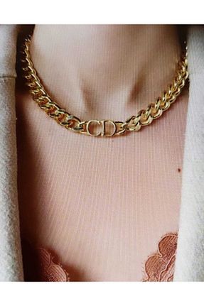 گردنبند جواهر طلائی زنانه Şebnem Design - کد 314147942