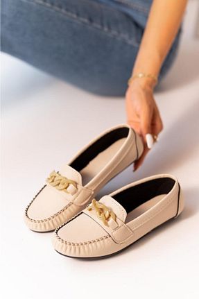 بابت بژ زنانه چرم مصنوعی AZTEKA - کد 313360222
