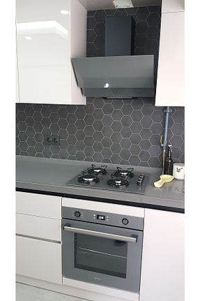 ست هود و اجاق گاز طوسی گارانتی نمایندگی رسمی Alveus - کد 298006239