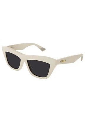 عینک آفتابی طوسی زنانه UV400 Bottega Veneta - کد 265769001