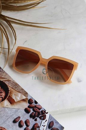 عینک آفتابی نارنجی زنانه UV400 Northwatch - کد 313499521