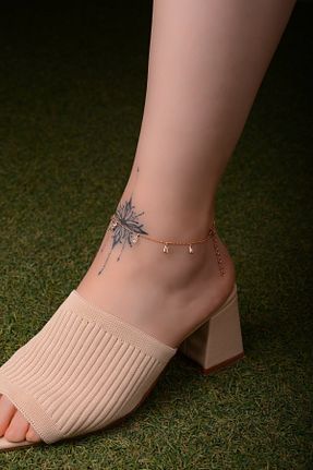خلخال نقره صورتی زنانه ENCİLİ SİLVER - کد 313307974