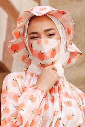 کلاه نارنجی زنانه Gizce - کد 313634919