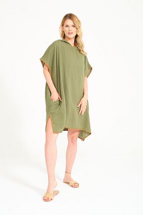 لباس ساحلی سبز زنانه %100 پنبه Miespiga - کد 310428324