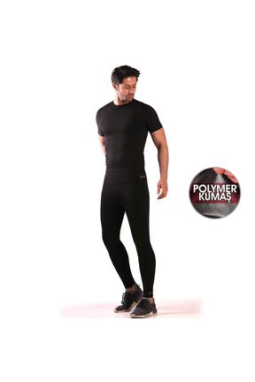 ساق شلواری سایز بزرگ مشکی مردانه بافتنی FİT1BEDEN - کد 314434726